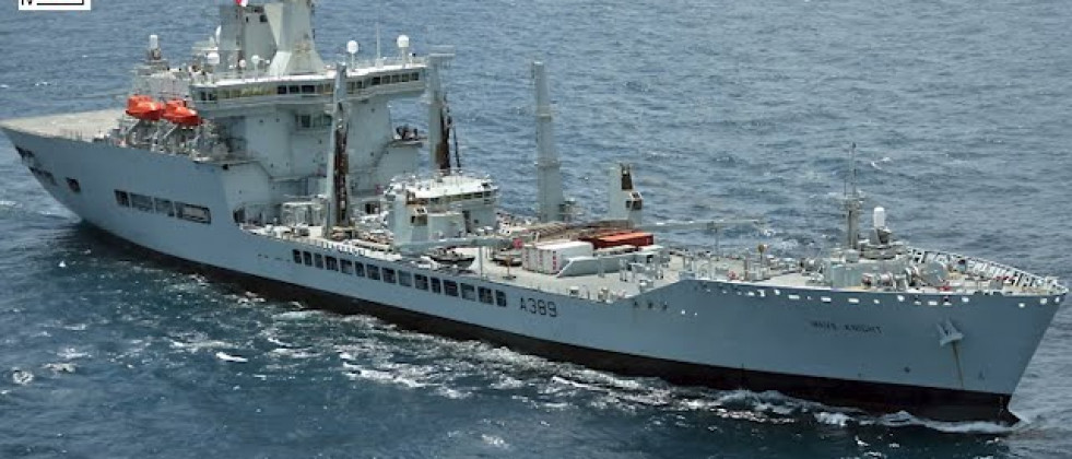 Reino Unido estudia vender dos buques logísticos desmovilizados clase Wave a Brasil y Chile