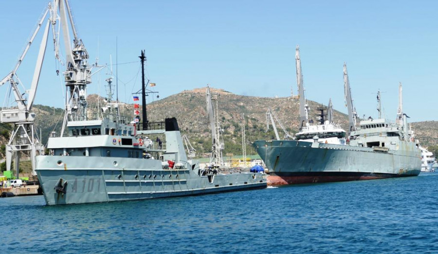 El Mar Caribe remolca al Martín Posadillo