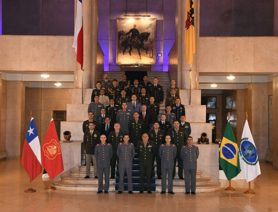 VI Conferencia Especializada del Ciclo XXXV de la Conferencia de Ejércitos Americanos Foto Ejército de Chile