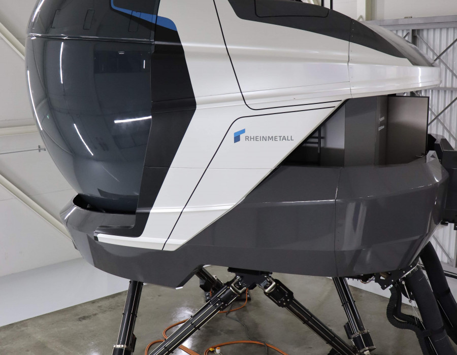 Novo simulador do KC 390 em EGM