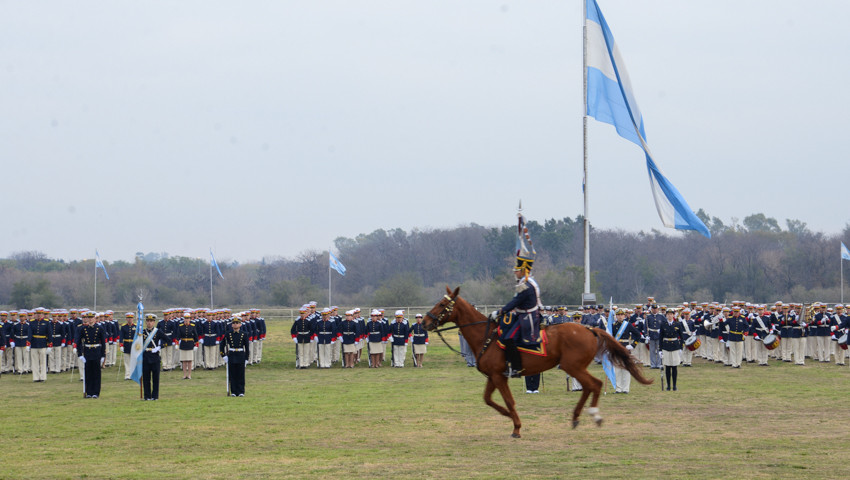 Jura bandera colegio militar6