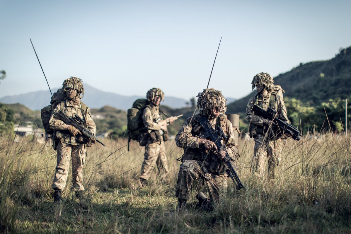 Mochilas de combate Karrimor SF en servicio en el Eju00e9rcito Britu00e1nico Foto Karrimor SF