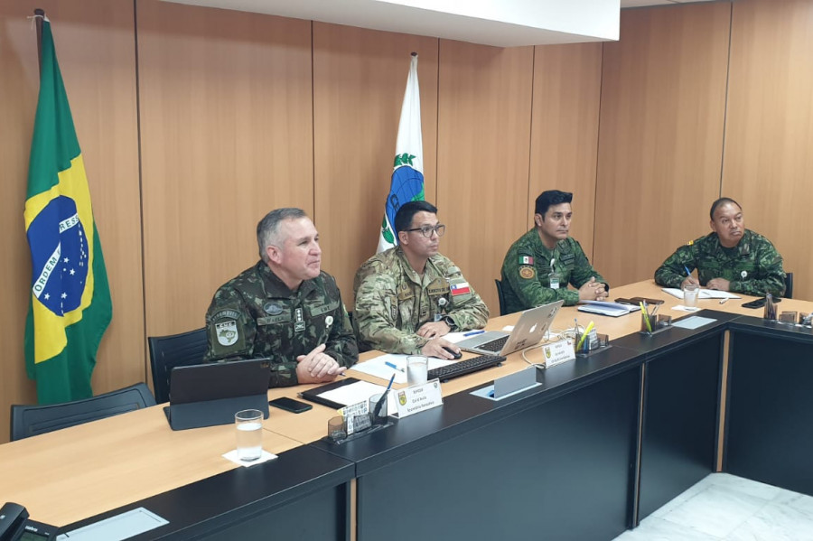 Seminario de la CEA sobre la función en las operaciones de frontera Foto Ejército de Chile