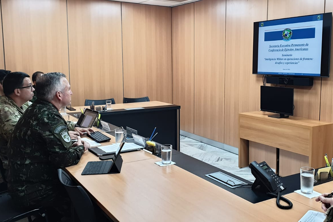 Seminario de la CEA sobre la funciu00f3n de inteligencia en las operaciones de frontera Foto Eju00e9rcito de Chile