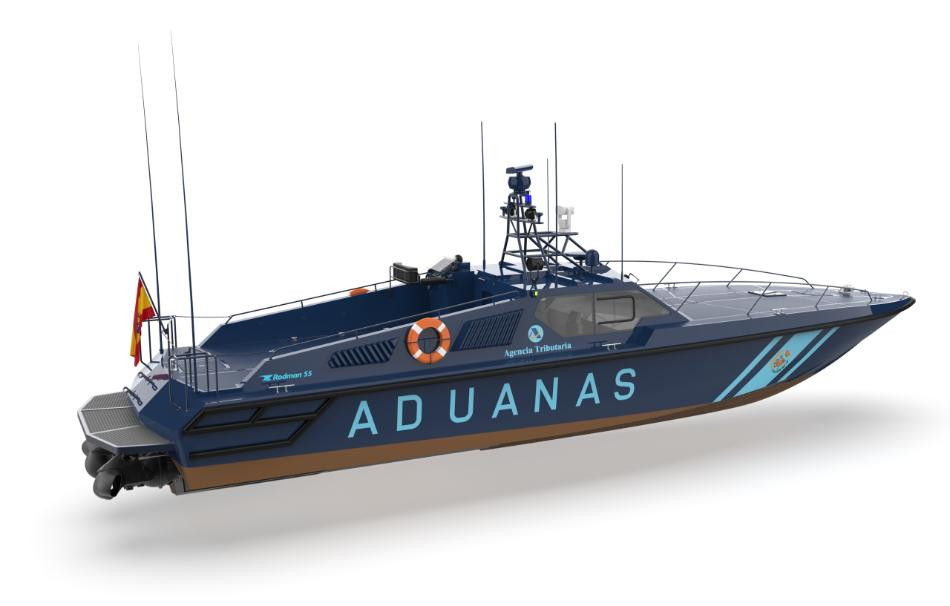Lancha aduanas I