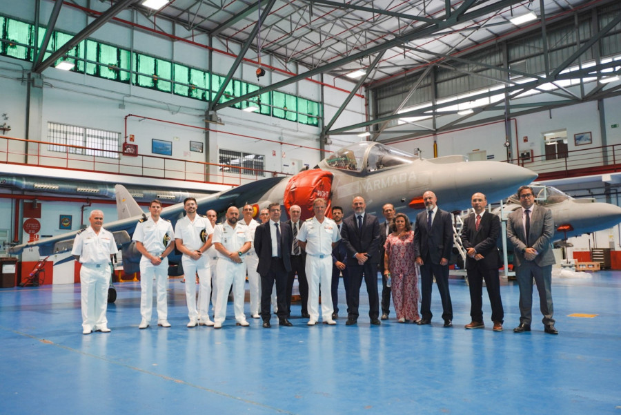 Taller mantenimiento motores harrier armada itp aero