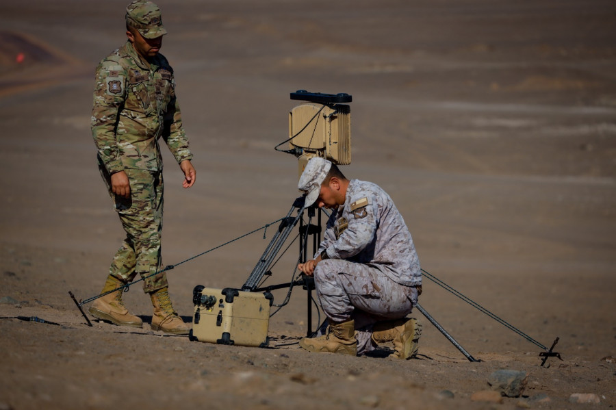 Radar Thales Ground Observer 12 Foto Ejército de Chile