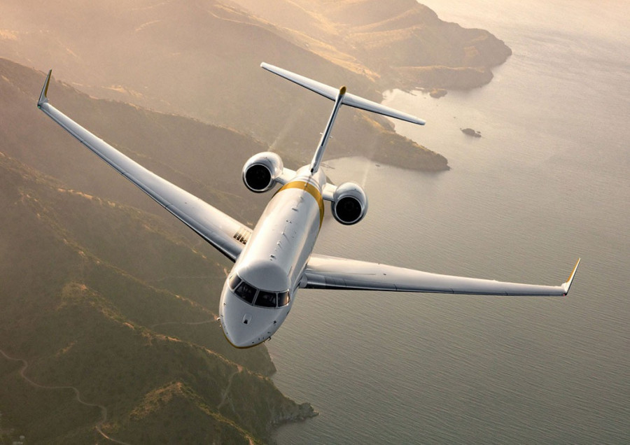 Avión Global 6500. Imagen. Bombardier
