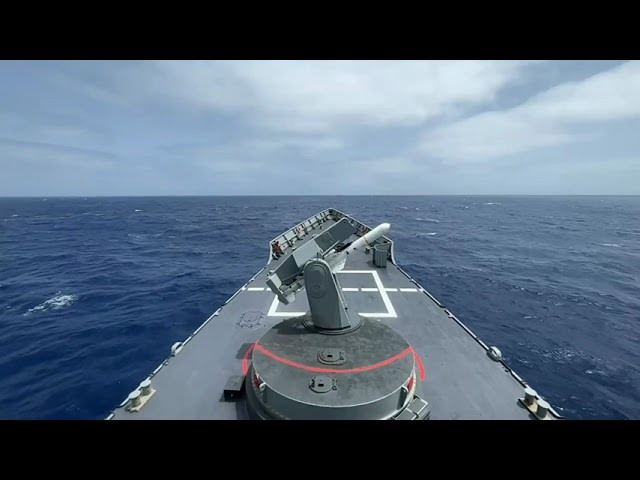 Vídeo Armada Española: Lanzamiento del misil Harpoon durante las maniobras #SINKEX23