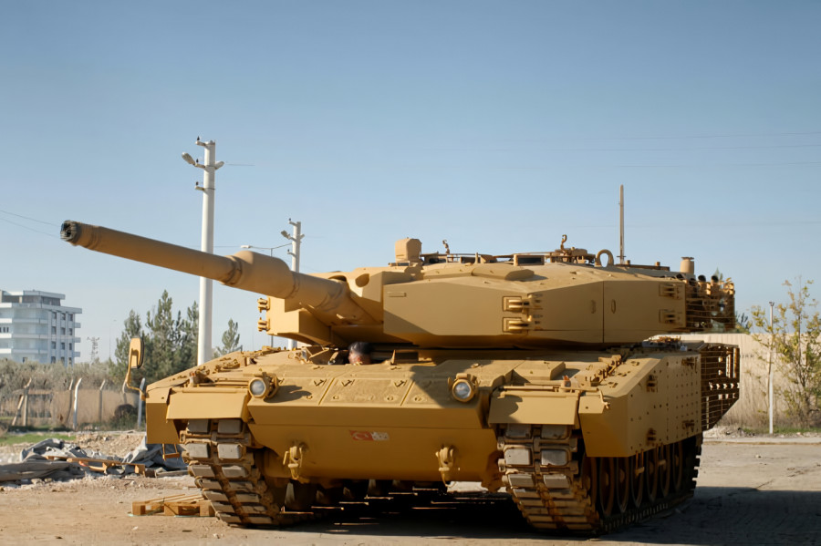 Leopard 2A4 modernizado por Aselsan para el Ejército de Turquía Foto SBB