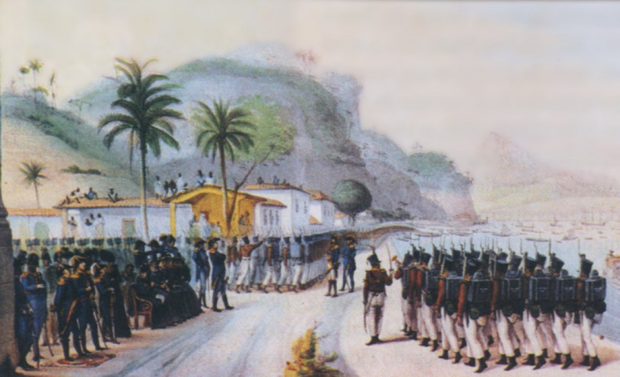 Tropas brasileiras 1825