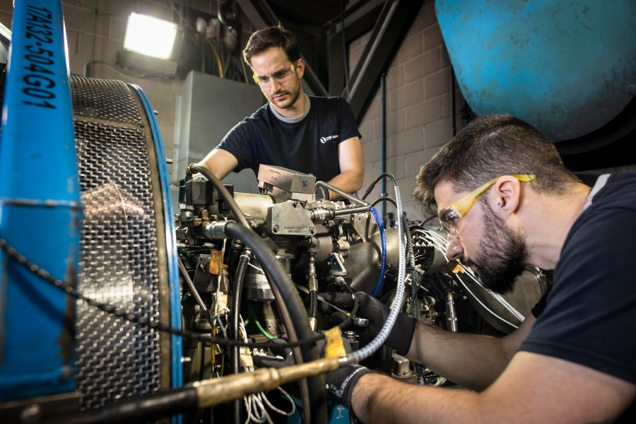 Banco pruebas Albacete itp aero