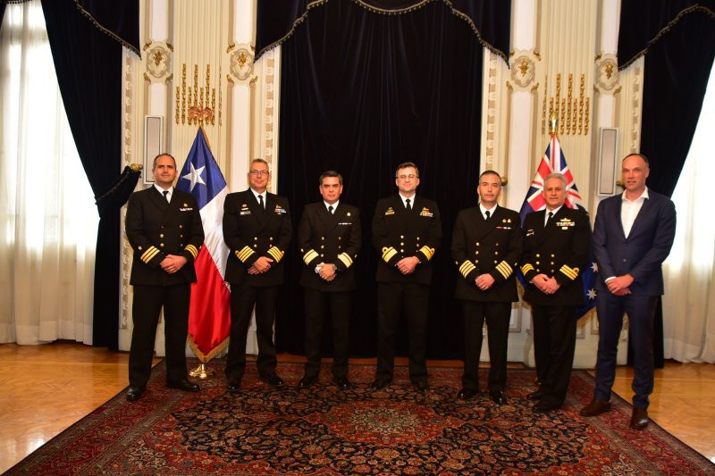 Reuniu00f3n bilateral Armada de Chile y Royal Australian Naval Foto Armada de Chile 002