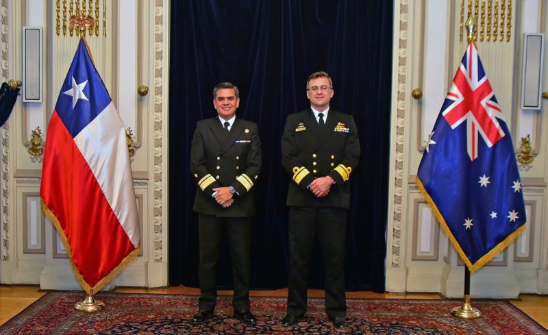 Reuniu00f3n bilateral Armada de Chile y Royal Australian Naval Foto Armada de Chile