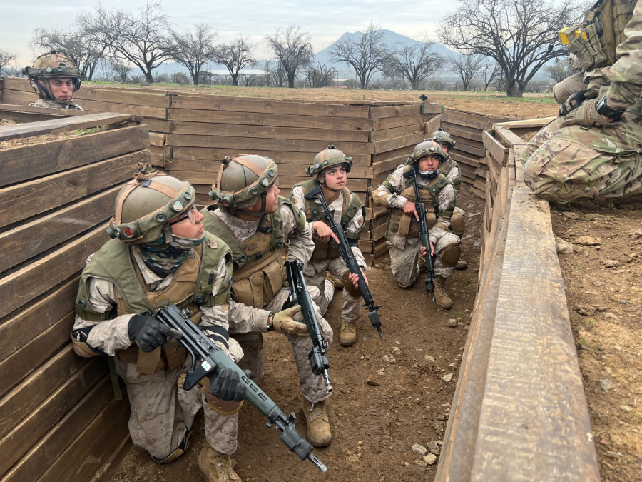 Regimiento Buin en el Cecombi Foto Ejército de Chile
