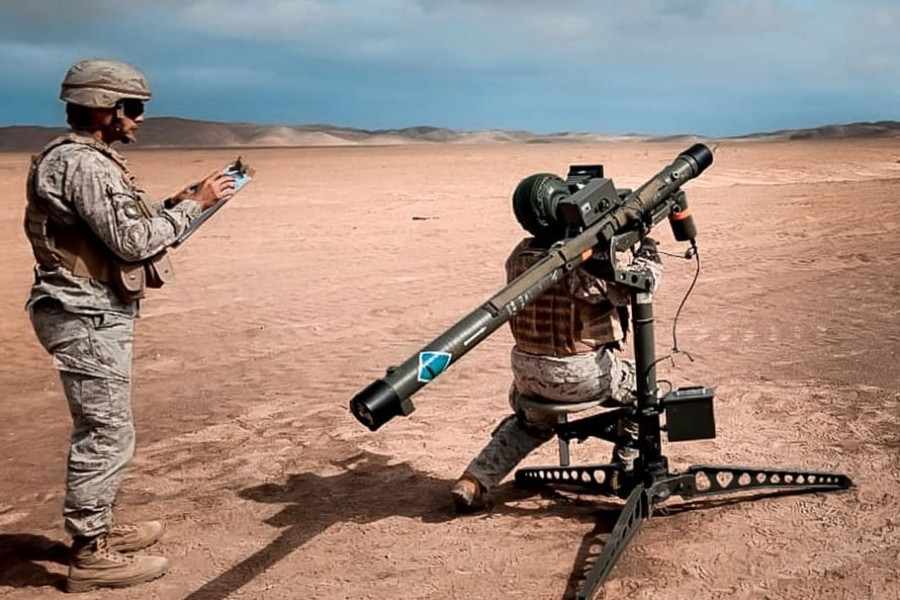 Curso de capacitación de sistema de artillería antiaérea de misiles Mistral de MBDA Foto Ejército de Chile