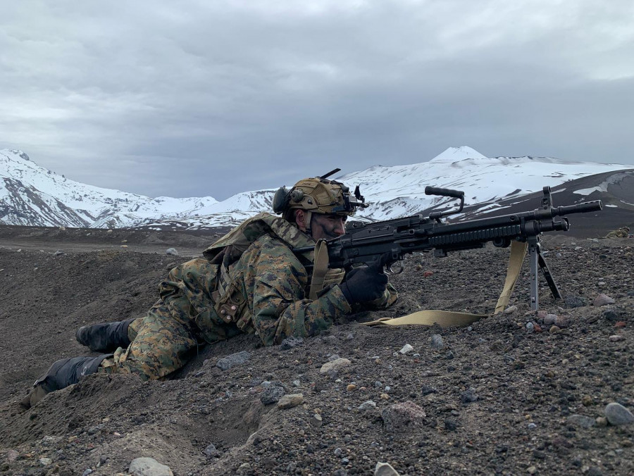 Ejercicio de Certificación de Tropas de Montaña 2023 en Antuco Foto Ejército de Chile