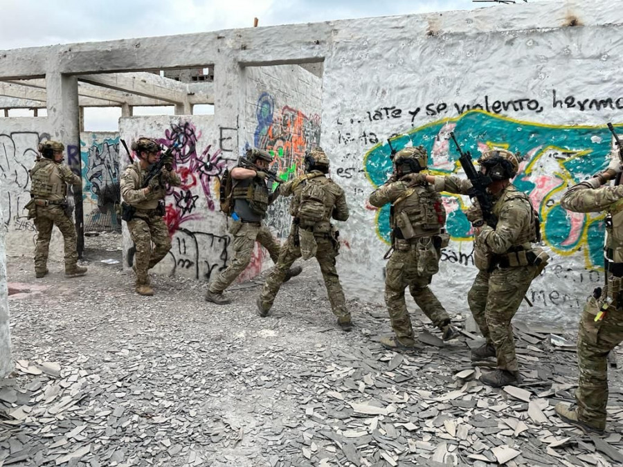 Entrenamiento de operadores de unidades de Fuerzas Especiales en Estrella Austral 2023 Foto Ejército de Chile
