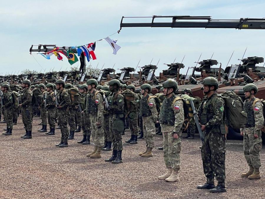 Ejercicio internacional Paraná III Foto Ejército de Chile