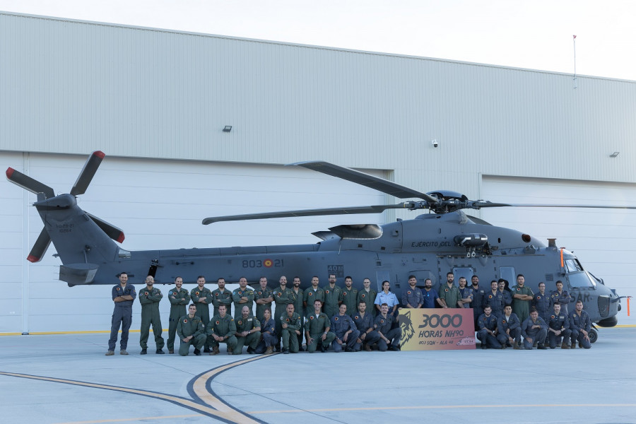 Ejercito del aire helicoptero nh90