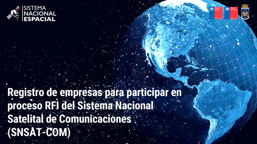Sistema Nacional Satelital de Comunicaciones Imagen FACh