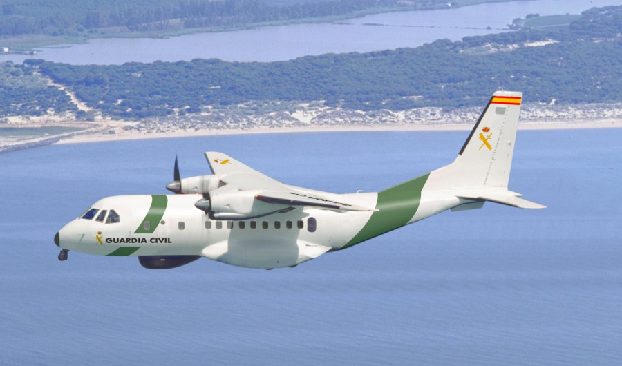 Cn235 avion guardia civil