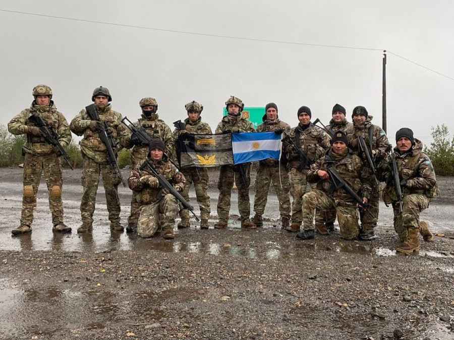 Intercambio de experiencias de tropas de montaña en Antuco Foto Ejército de Chile