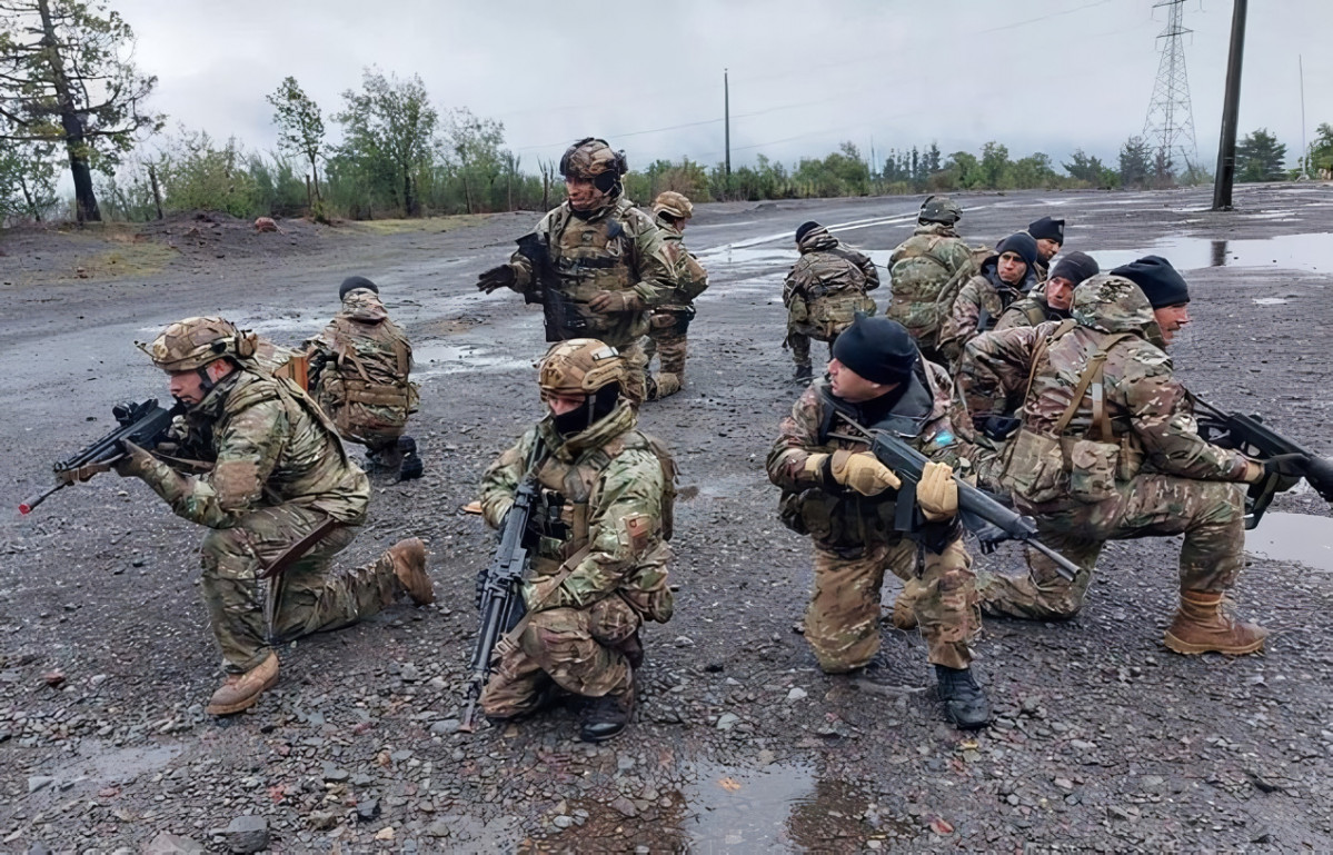 Intercambio de experiencias de tropas de montau00f1a en Antuco Foto Eju00e9rcito de Chile