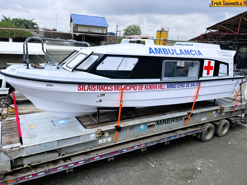 Bote Ambulancia 2. Foto Infodefensa