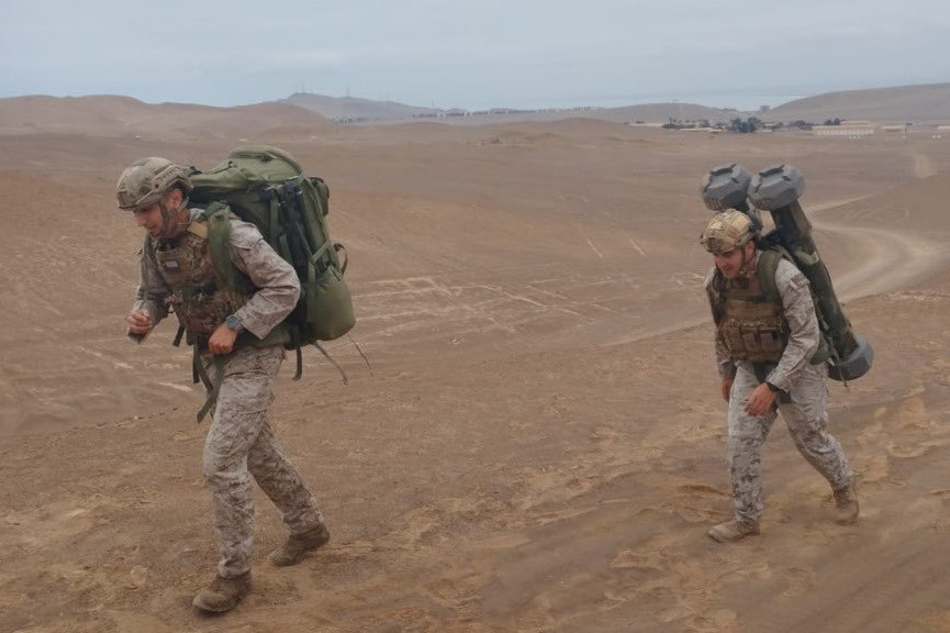 Operadores de misil Spike Foto Eju00e9rcito de Chile