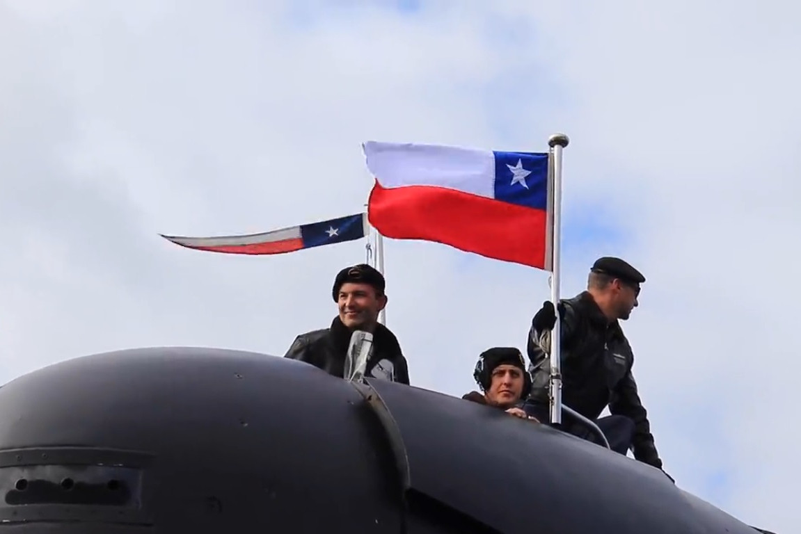 SS Carrera inicia despliegue a DESI 2023 Imagen Armada de Chile