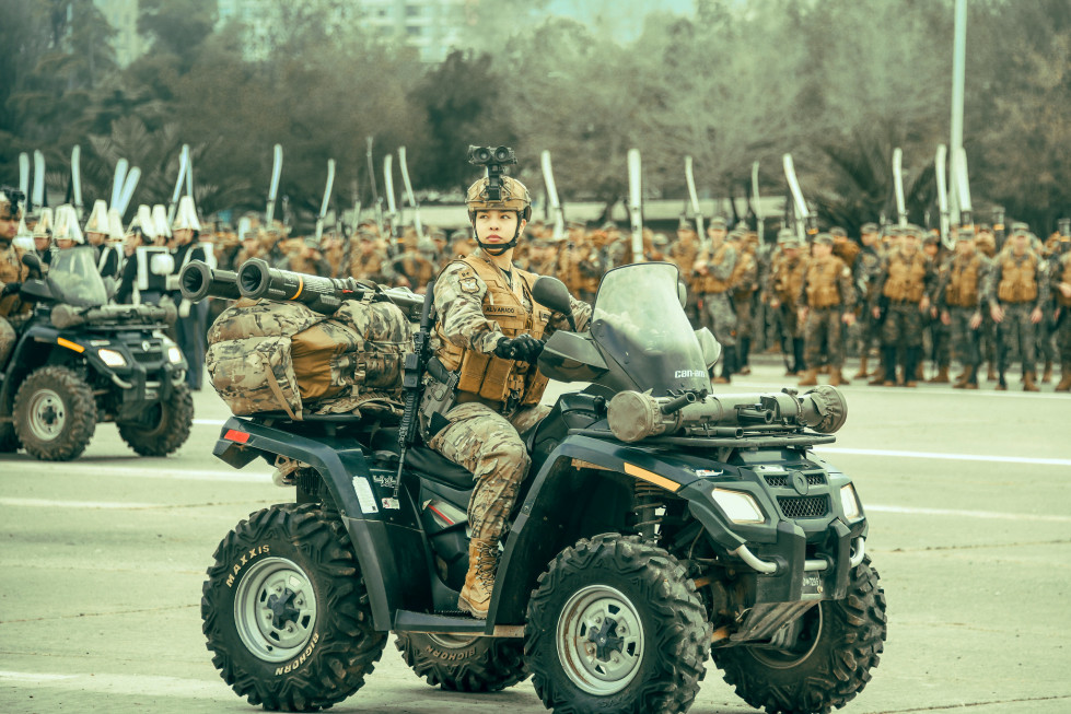 Ensayo Gran Parada Militar 2023 Foto Ejército de Chile