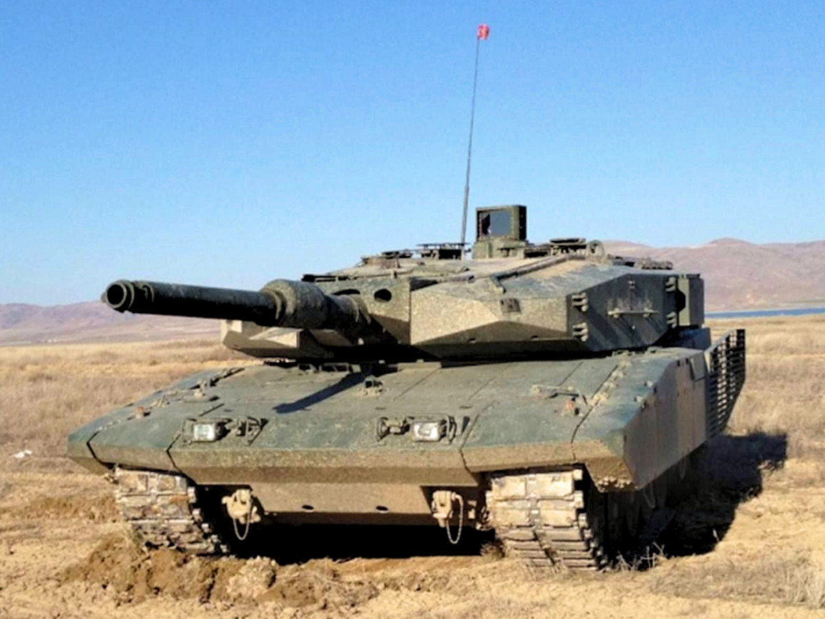 Leopard 2A4 con el paquete de actualizaciu00f3n Next Generation Foto Aselsan