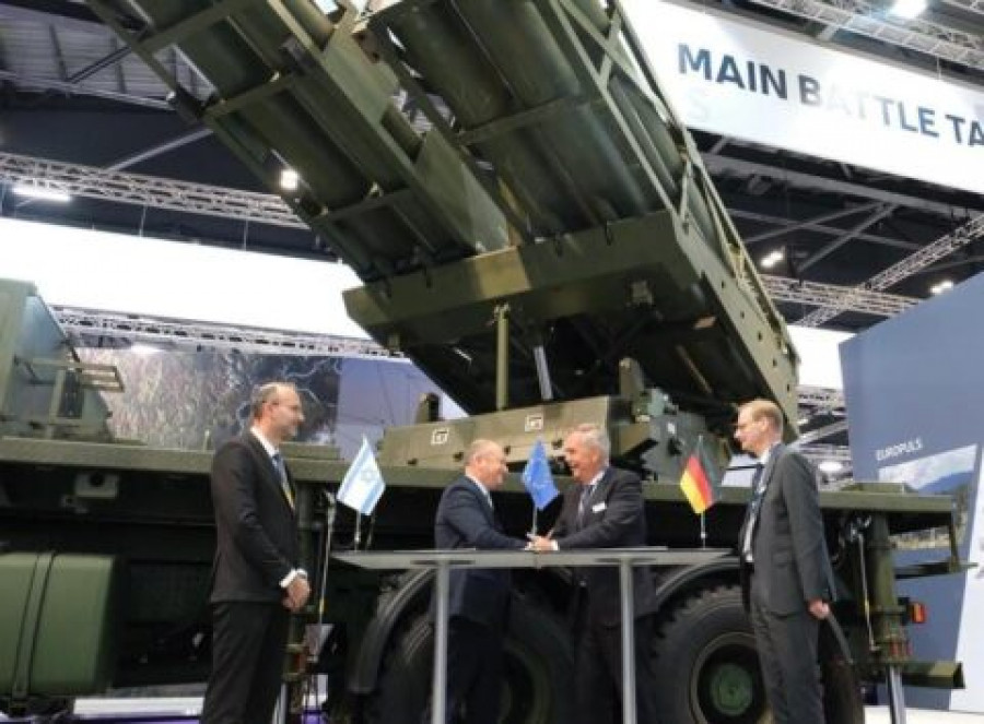 Acuerdo Elbit KNDS para el sistema Europuls. Foto. Elbit Systems