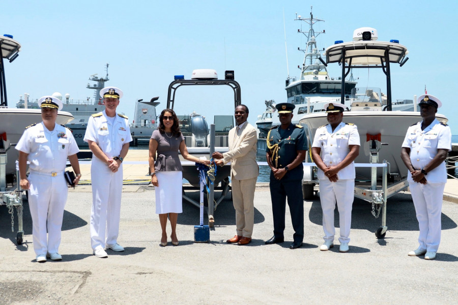 Trinidad&Tobago Guardacostas EEUU donacion USEmbassyT&T
