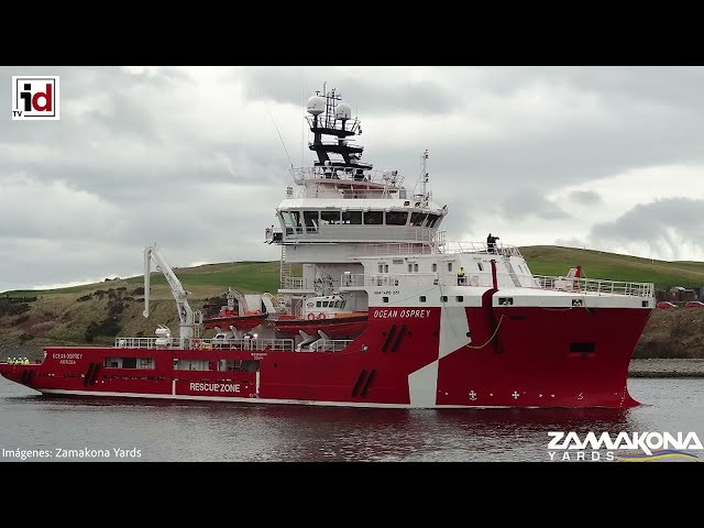 La Armada compra el buque Ocean Osprey para misiones logísticas y remolque