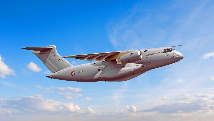 Embraer  news   Austrian Ministry of Defense selects the C 390 Millennium as its new military transport aircraft 1