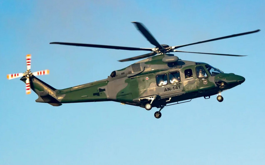 Helicóptero AN 141 accidentado en Panamá