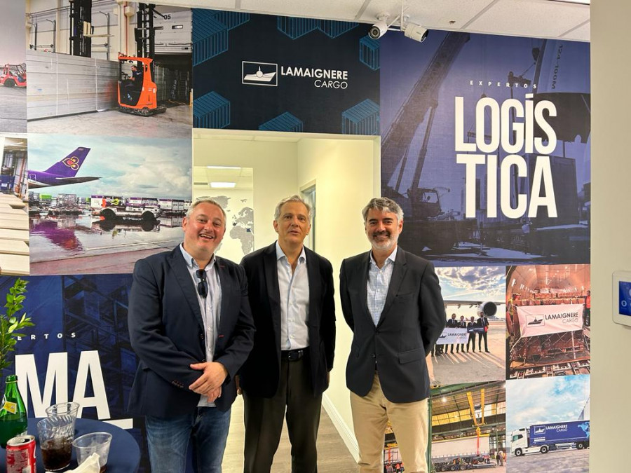 Lamaignere inaugura oficina en Miami