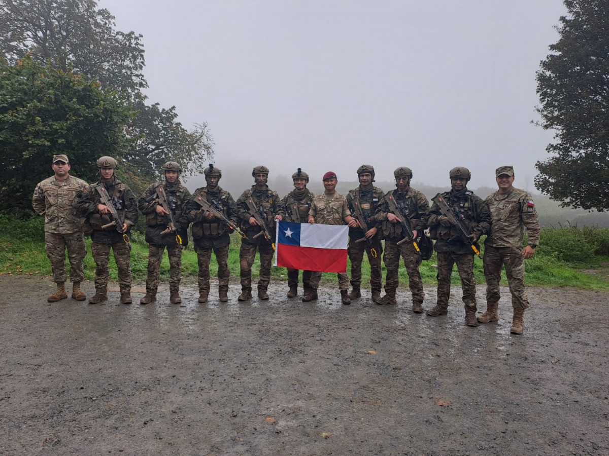 Patrulla de la VI Divisiu00f3n obtiene medalla de honor en Cambrian Patrol 2023 Foto Eju00e9rcito de Chile 001