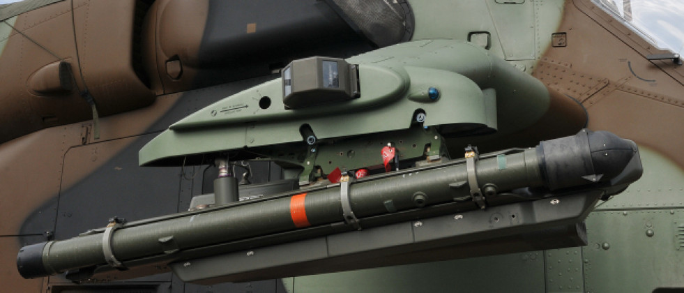 Lanzador de misiles Mistral ATAM. Foto. MBDA