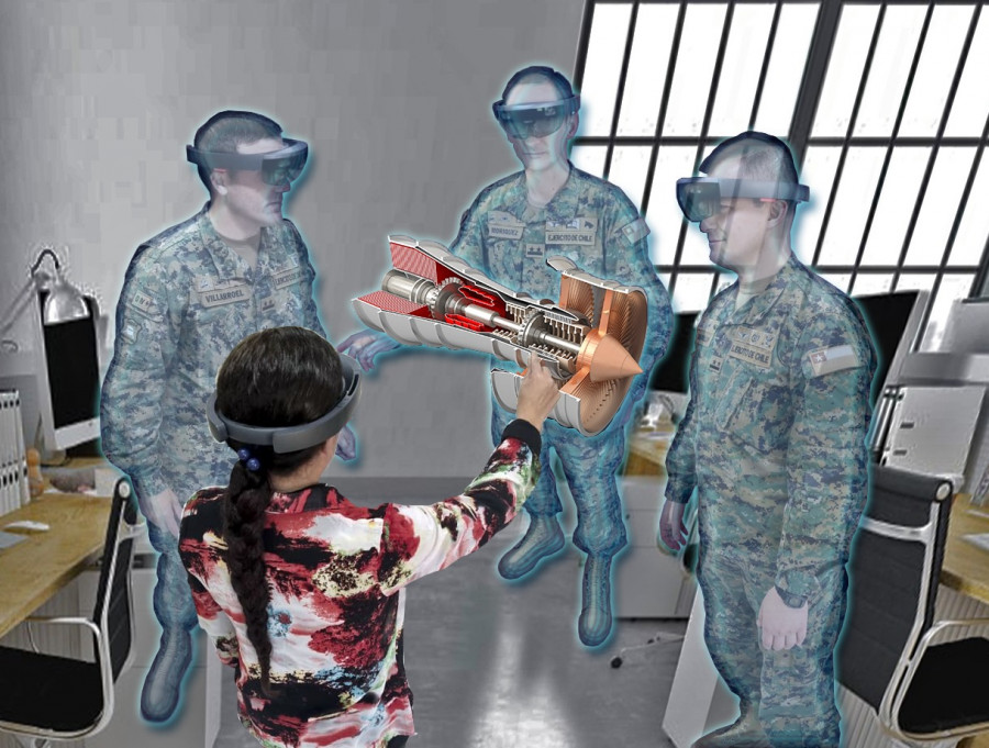 Realidad extendida Imagen Ejército de Chile