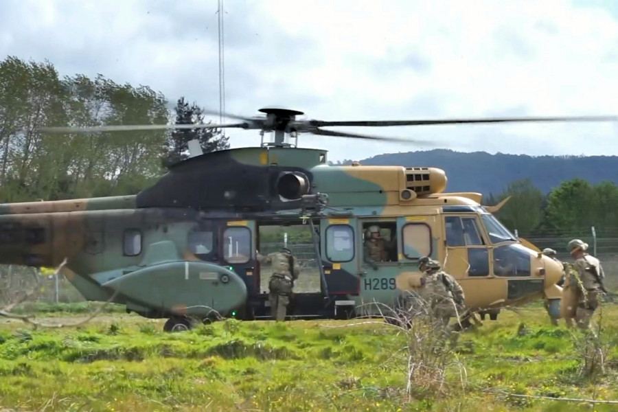 Capacitación en rescate aéreo de la Bave a las Parme de la III División de Montaña Crédito Ejército de Chile