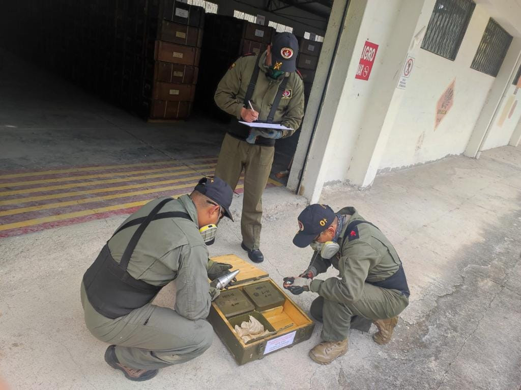 Municion Ecuador. Firma Ejercito Ecuatoriano