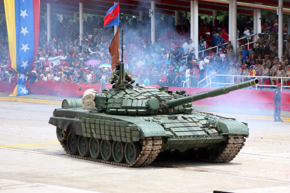 Ejercito Vzla T 72B1 MPPD