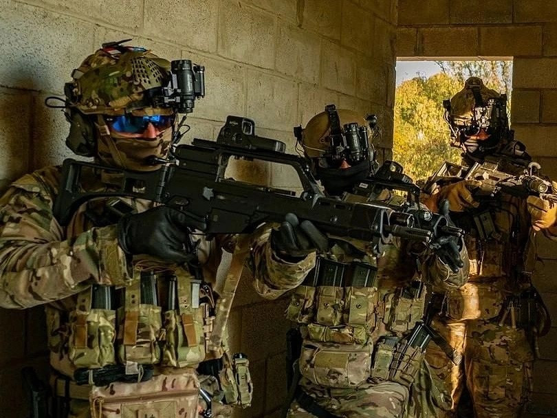 Operadores de la BOE Lautaro en el ejercicio Empecinado 2021 Firma Ejército de Chile
