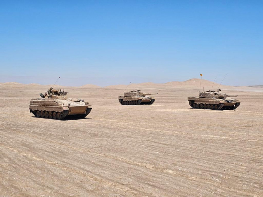 Ejercicio Divisionario 2023 Firma VI División del Ejército de Chile