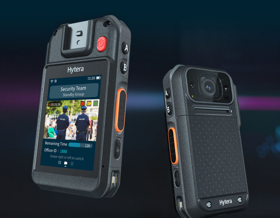 Cámara corporal VM750D Firma Hytera