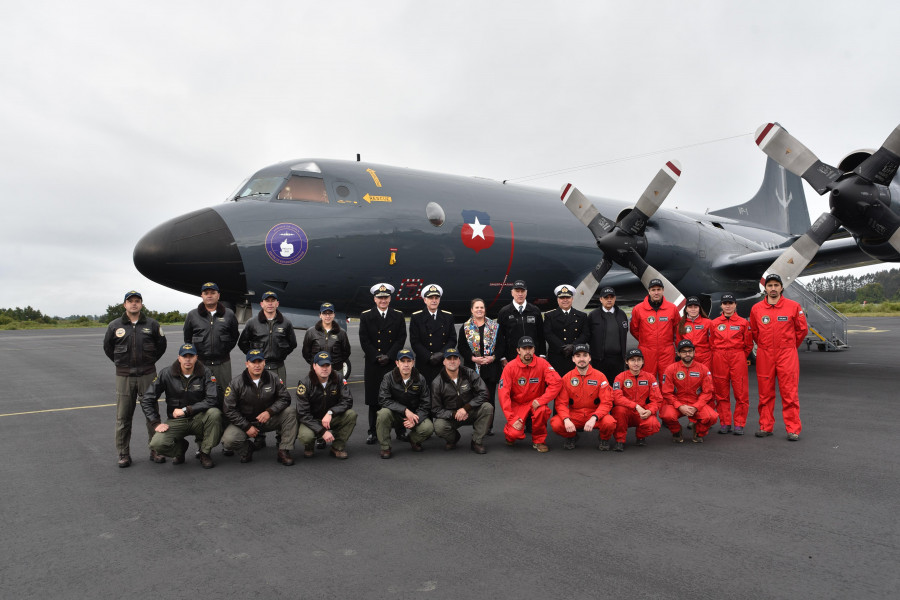 Proyecto Hielo IV Firma Armada de Chile