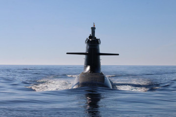 Submarino S81 Isaac Peral prueba